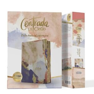 Biblia RVR 1960 Centrada en Cristo Matizada Símil Piel con Índice